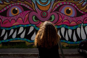 Street art in Rome