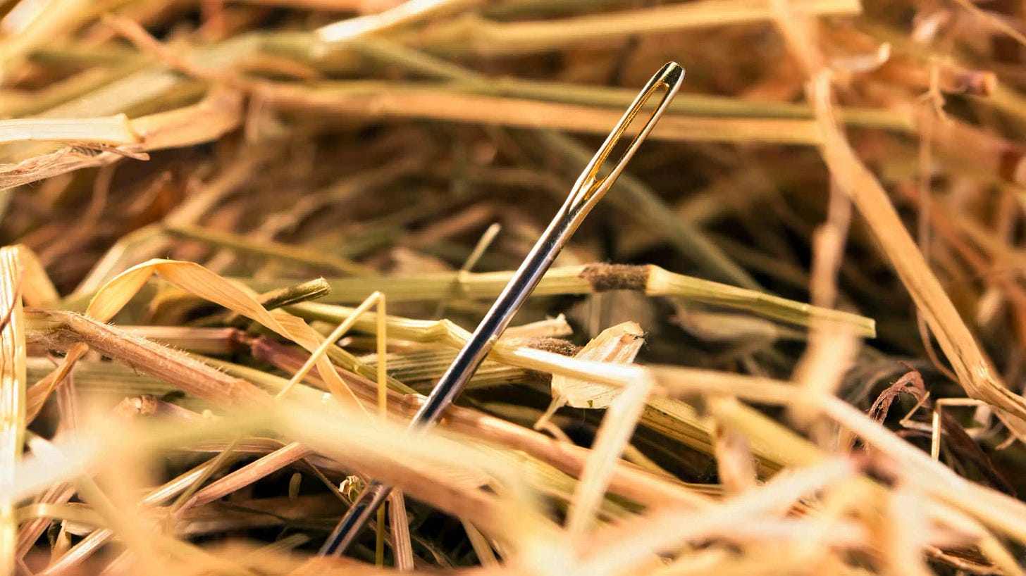 How to Find a Needle in a Haystack – Communications of the ACM How to Find a Needle in a Haystack – Communications of the ACM