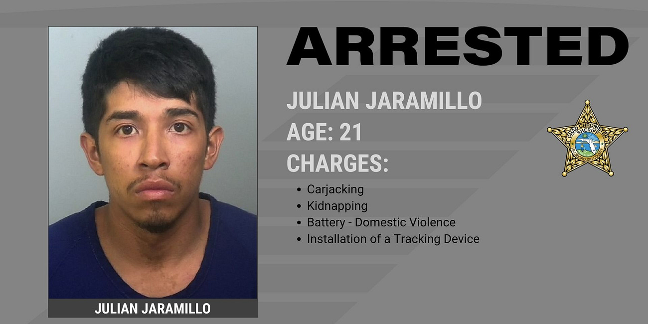 Man Uses Tracking Device to Kidnap Ex-Girlfriend, Arrested After Multi-Agency Effort