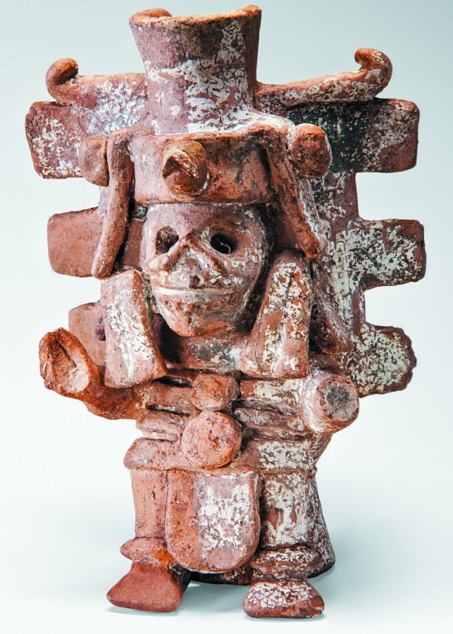 Lugares INAH - Incensario del dios de la muerte