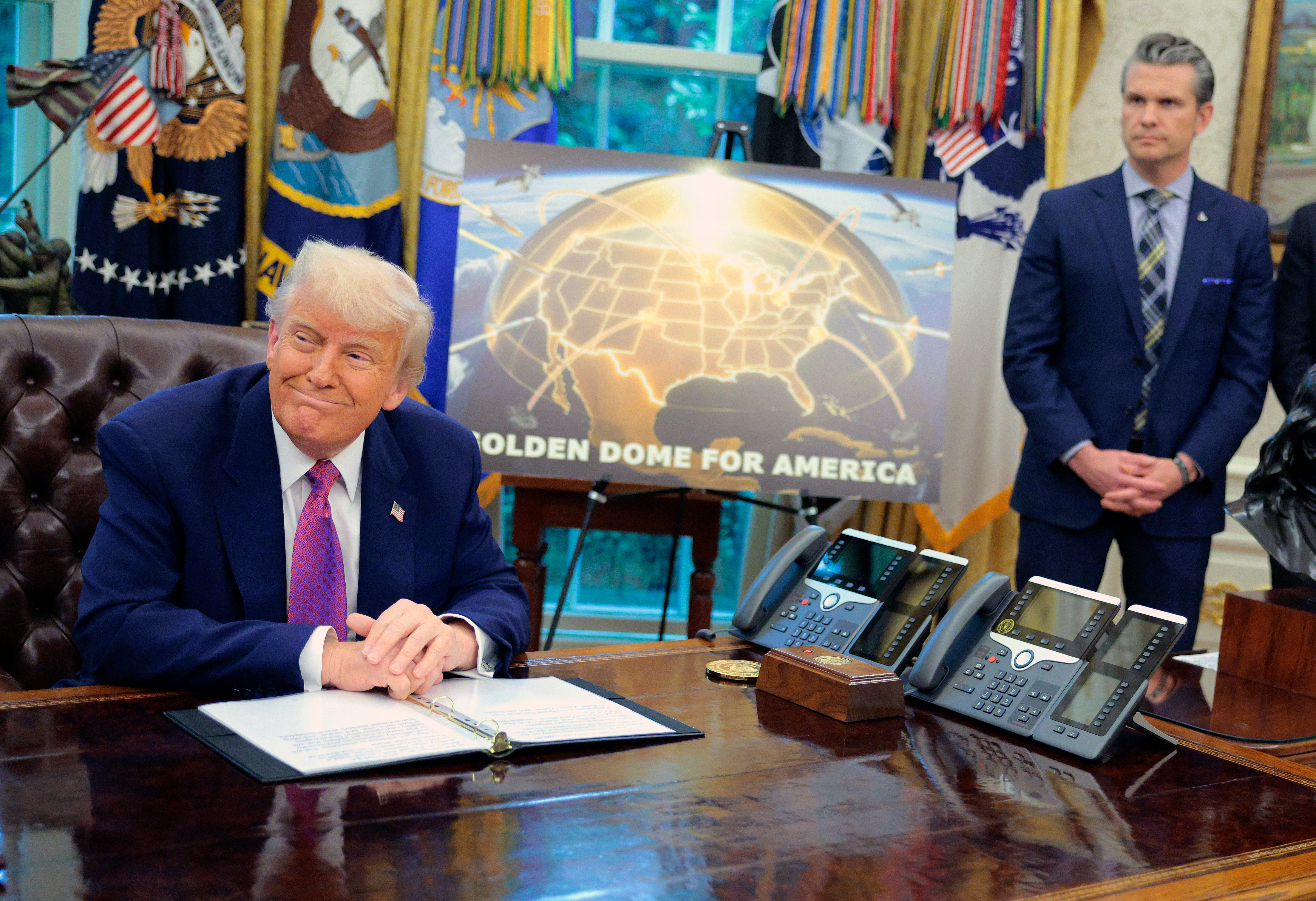 ‘Golden Dome’ a Shiny Lure for Defense Tech Startups. It’s Still a Long Road to a Payoff.