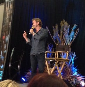 Richard onstage at VanCon