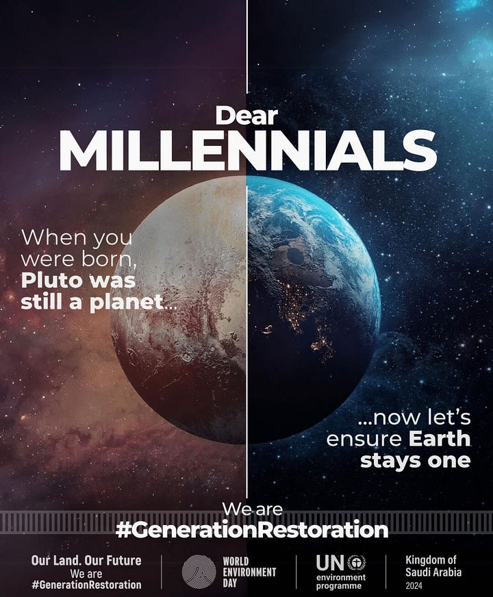 GenerationRestoration campaign UN Ennviroment Programme Osees insights
