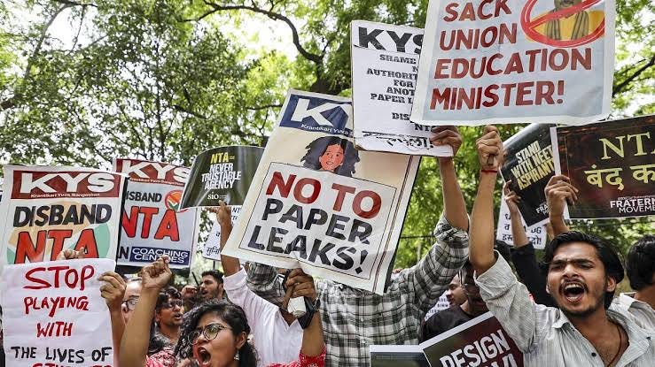 NEET paper leak: Anger drives demand for dissolution of National Testing Agency NEET paper leak: Anger drives demand for dissolution of National Testing Agency