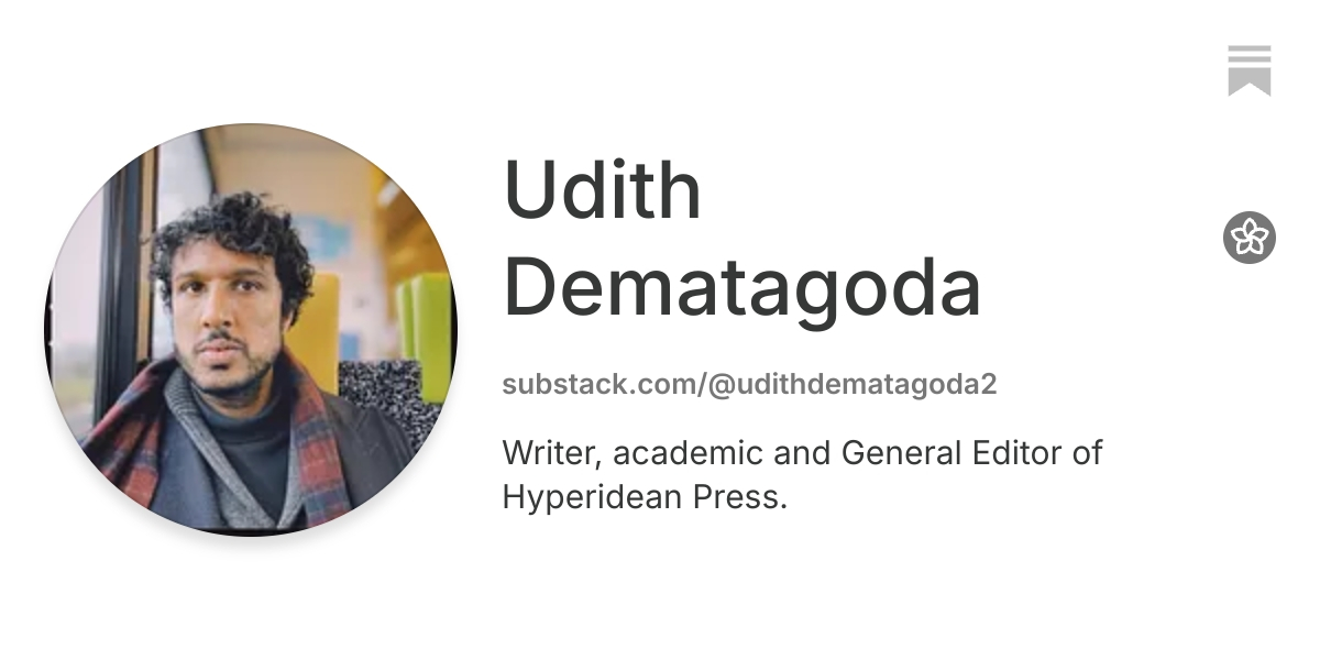 Udith Dematagoda | Substack