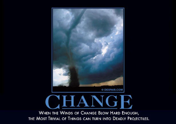 change demotivator