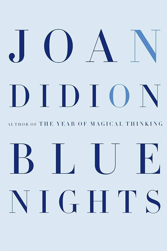 Blue Nights: Didion, Joan: 9780307267672: Amazon.com: Books
