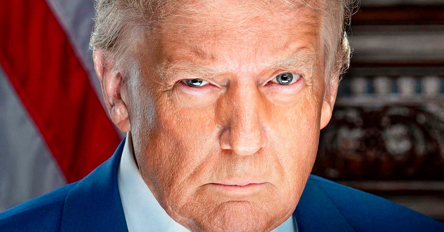 From Eisenhower's swivel to Trump's glare, presidential portraits strike  different poses • Kansas Reflector