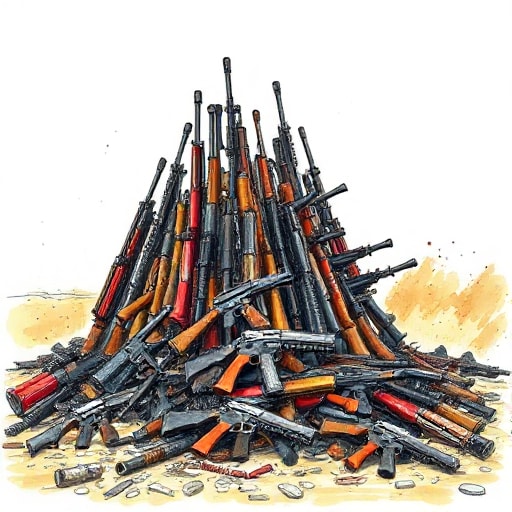 https://images.deepai.org/art-image/9c79ab71419945a8b0846954d8f1ffce/a-big-pile-of-guns-in-gaza-colourful-sketchy-drawing.jpg https://images.deepai.org/art-image/9c79ab71419945a8b0846954d8f1ffce/a-big-pile-of-guns-in-gaza-colourful-sketchy-drawing.jpg