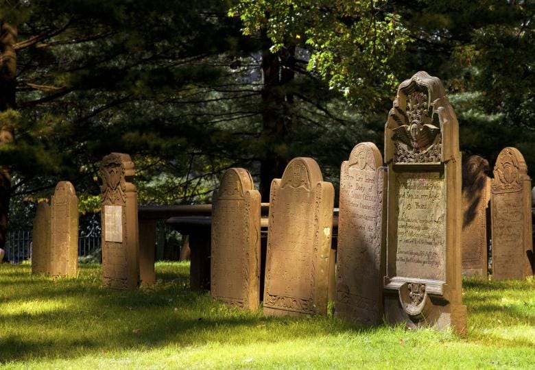 Cemetery Tombstones - Free Stock Photo by Pixabay on Stockvault.net