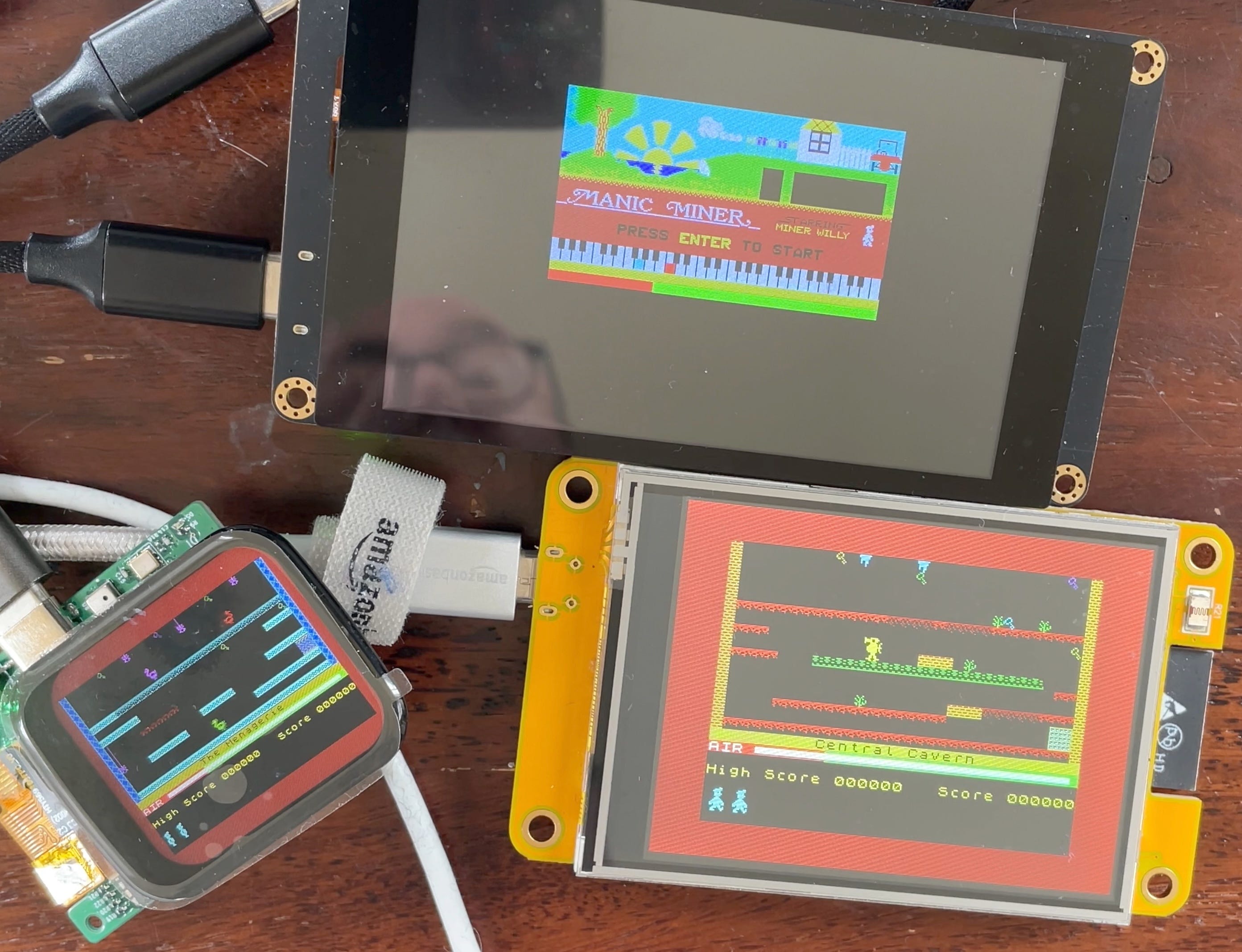 エミページ ESP32-S3 ZX Spectrum - by Chris Greening - atomic14