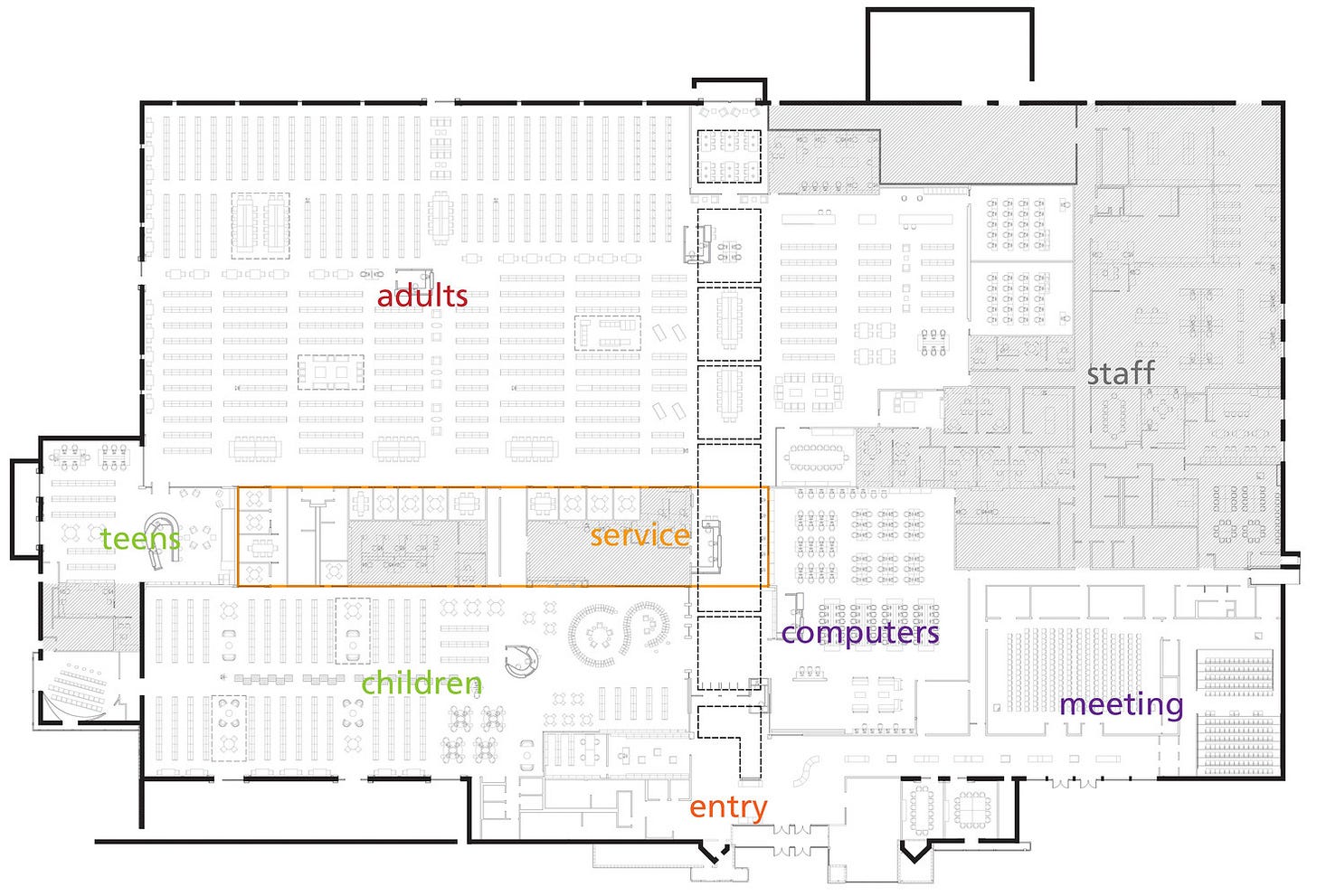 McAllen Main Library / MSR Design - Image 27 of 28
