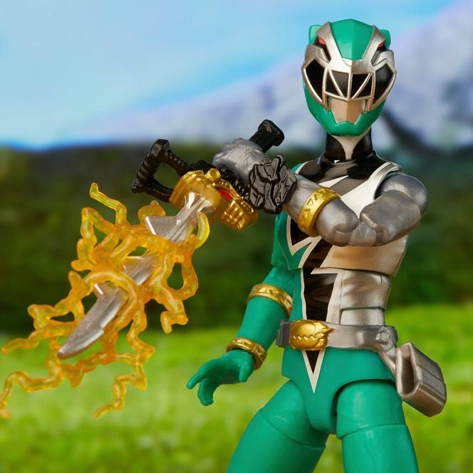 Hasbro Power Rangers Lightning Collection Dino Fury Green Ranger 6-in  Action Figure | GameStop