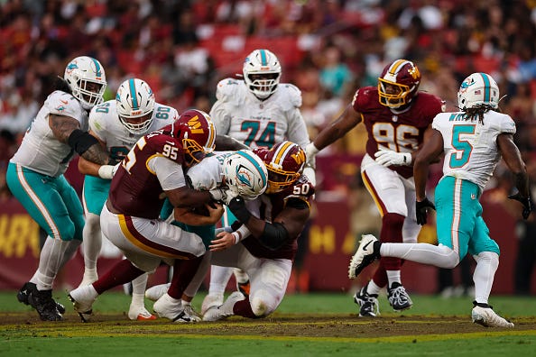 Miami Dolphins v Washington Commanders