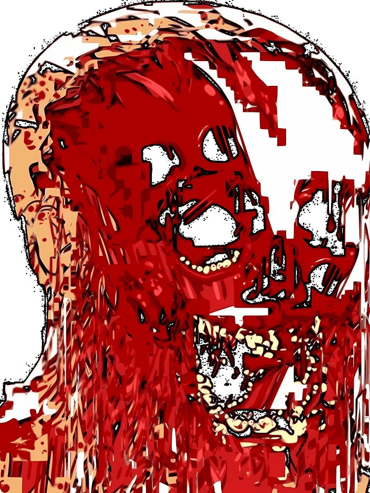 Pink wojak scream horror Graphic " Magnet for Sale by rekrehbl53 | Redbubble