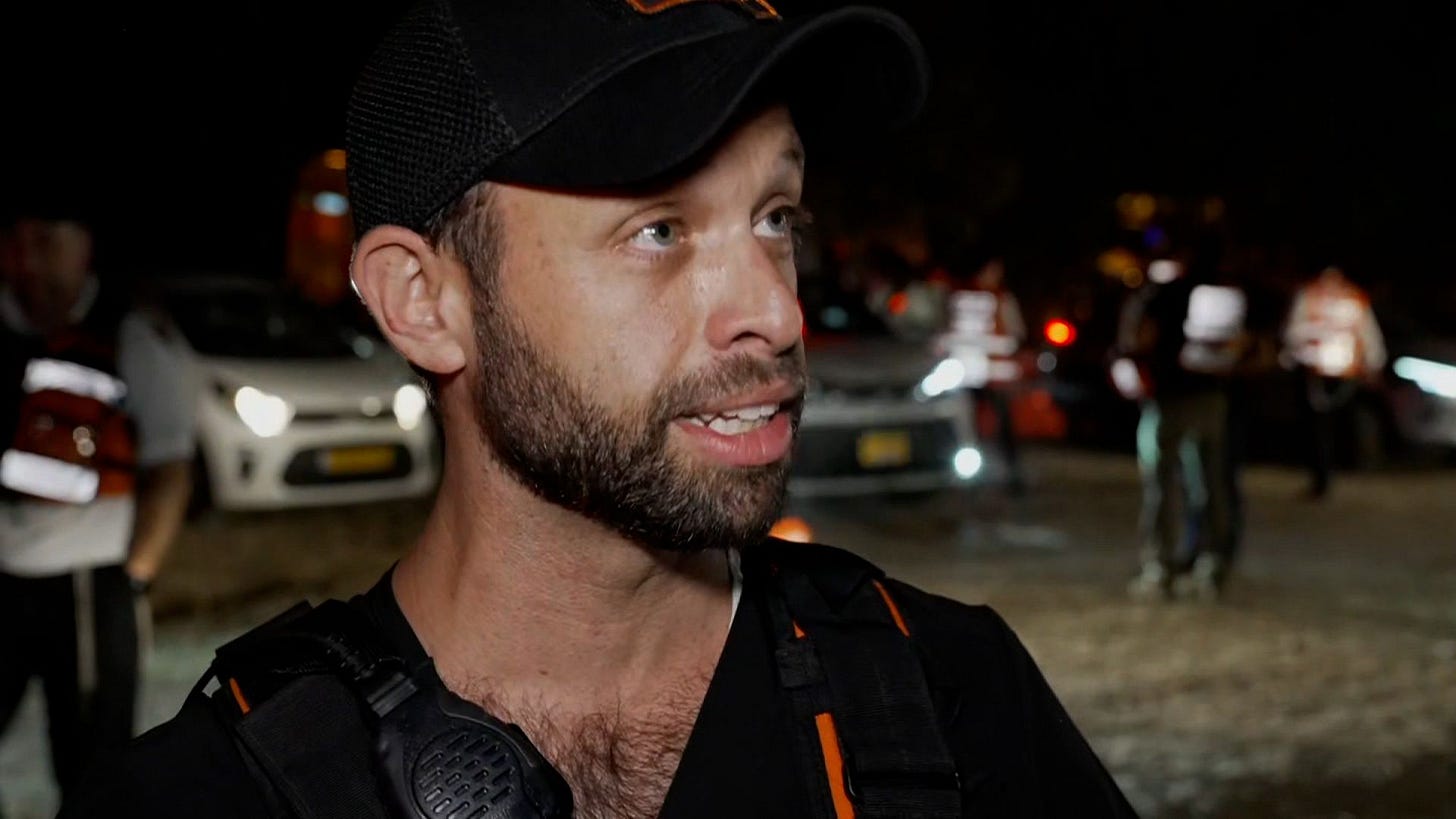 'There's no mercy at all': Israeli volunteer doctor describes what he saw