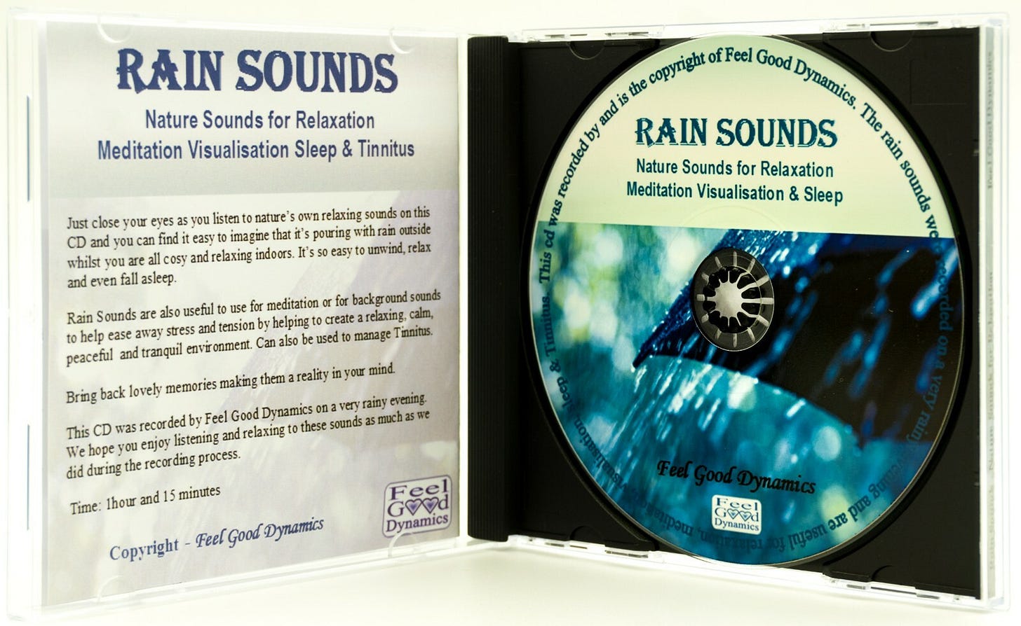 Rain Sounds CD Nature Sounds CD for Relaxation, Meditation,Sleep and ...