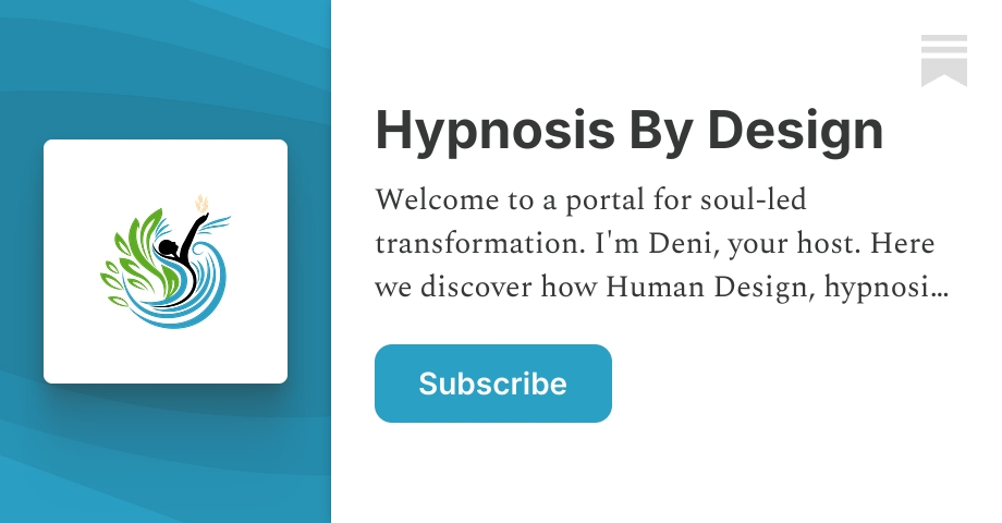 Hypnosis By Design | Substack