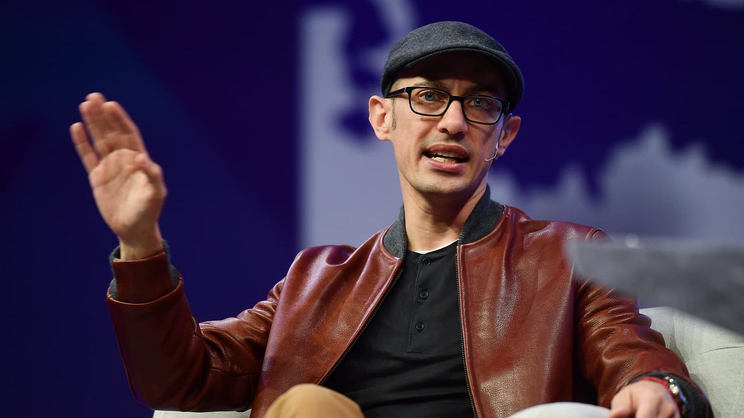 Tobias Lütke, CEO of Shopify, speaks at the Collision conference in Toronto, Canada, on May 22, 2019.