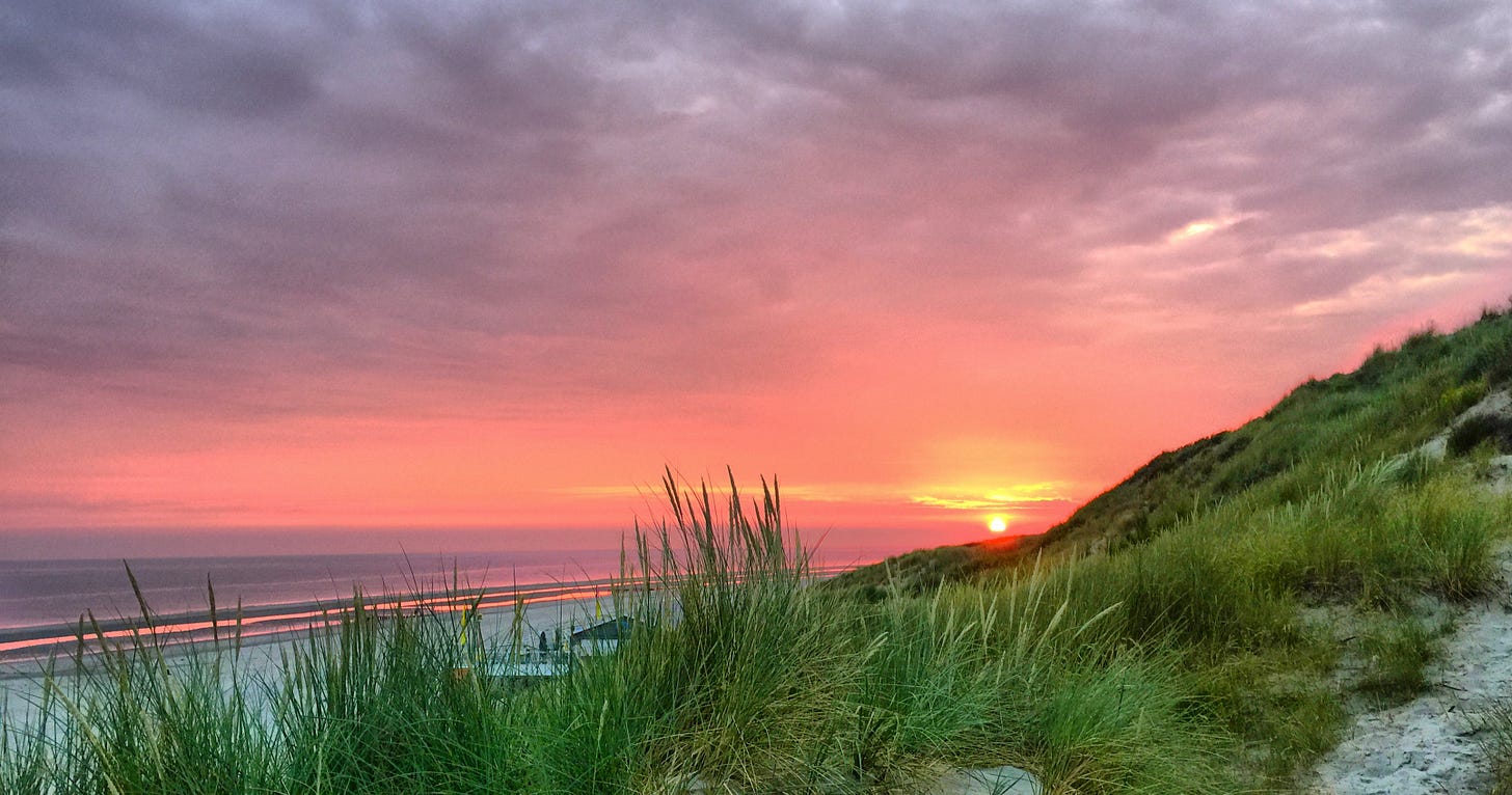 photo of sunset in Westenschouwen taken by Alexander Verbeek