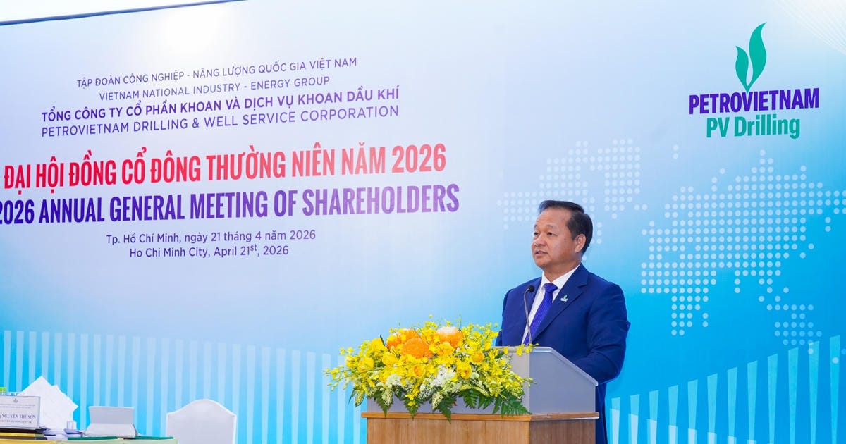 ĐHĐCĐ PV Drilling (PVD) 2026: Lợi nhuận quý 1 tăng 104%, chốt phương án  thưởng cổ phiếu tỷ lệ 66,9%