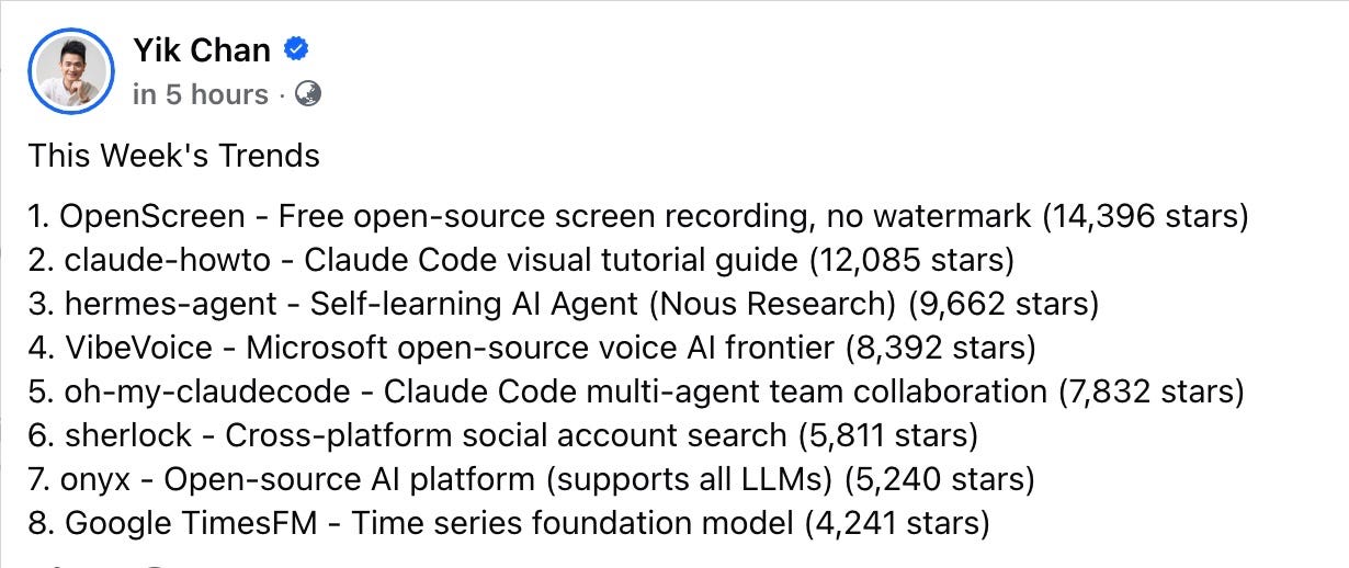 🔥 8 GitHub Projects That Just Went Viral This Week