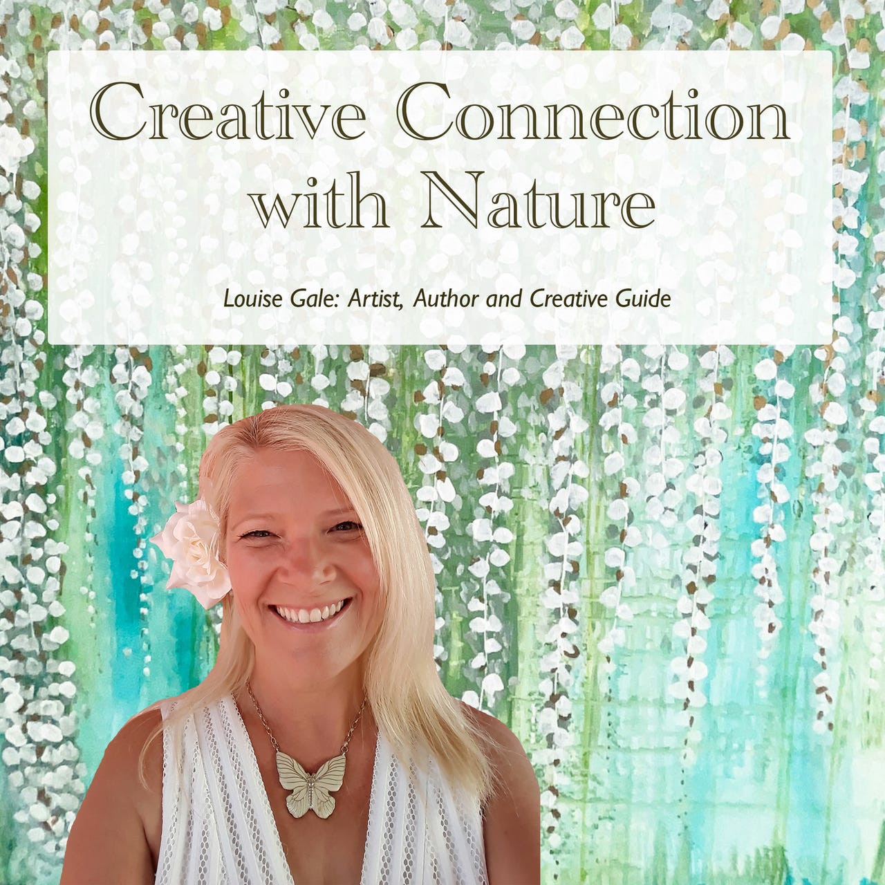 Creative Connection with Nature - by Artist Louise Gale logo