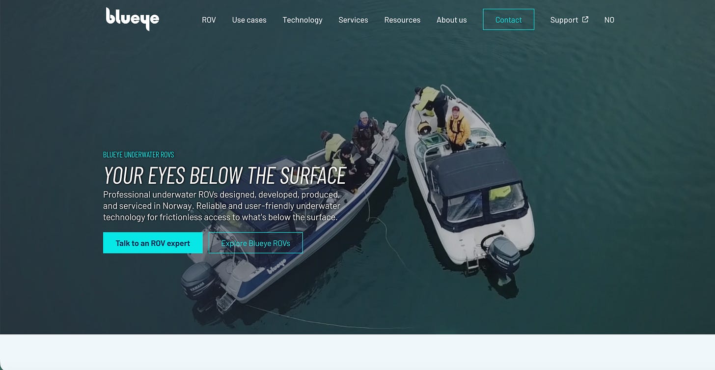 Bullseye Rov Blueye Robotics: Norwegian Underwater ROV Innovator