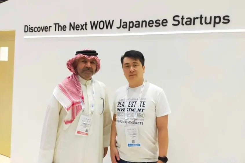 Mohammed Ebrahim Al Fardan and Tokumasa Yamashita. Image Courtesy: Al Fardan Ventures