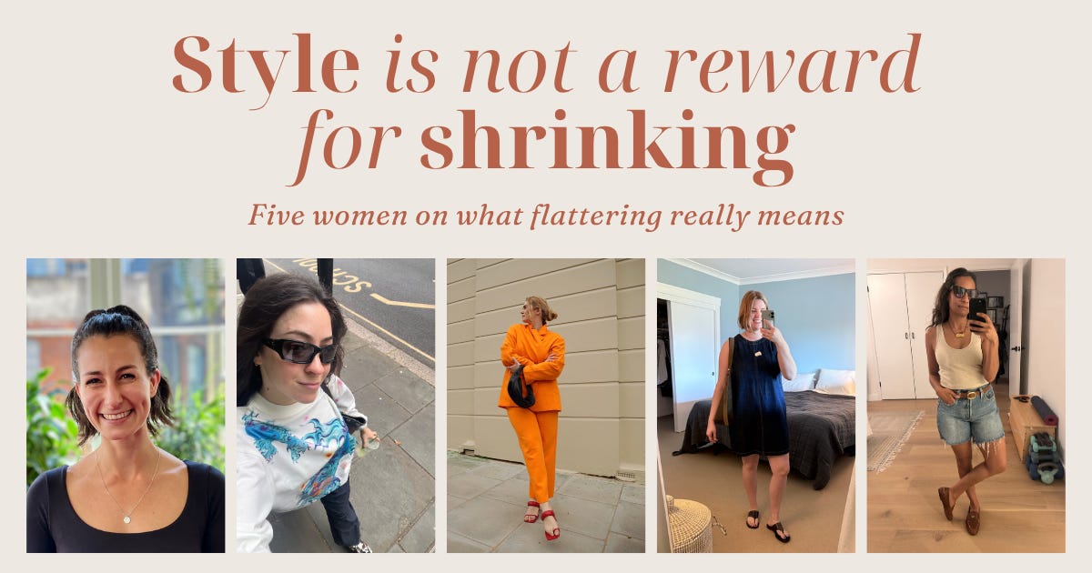 Style is Not a Reward for Shrinking: A Conversation 