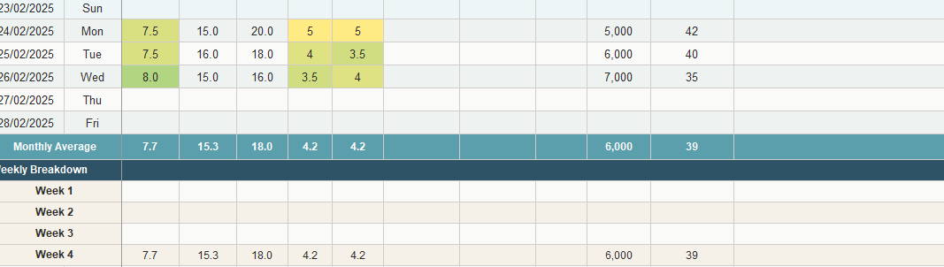 Why I Finally Switched to Spreadsheets for Symptom Tracking