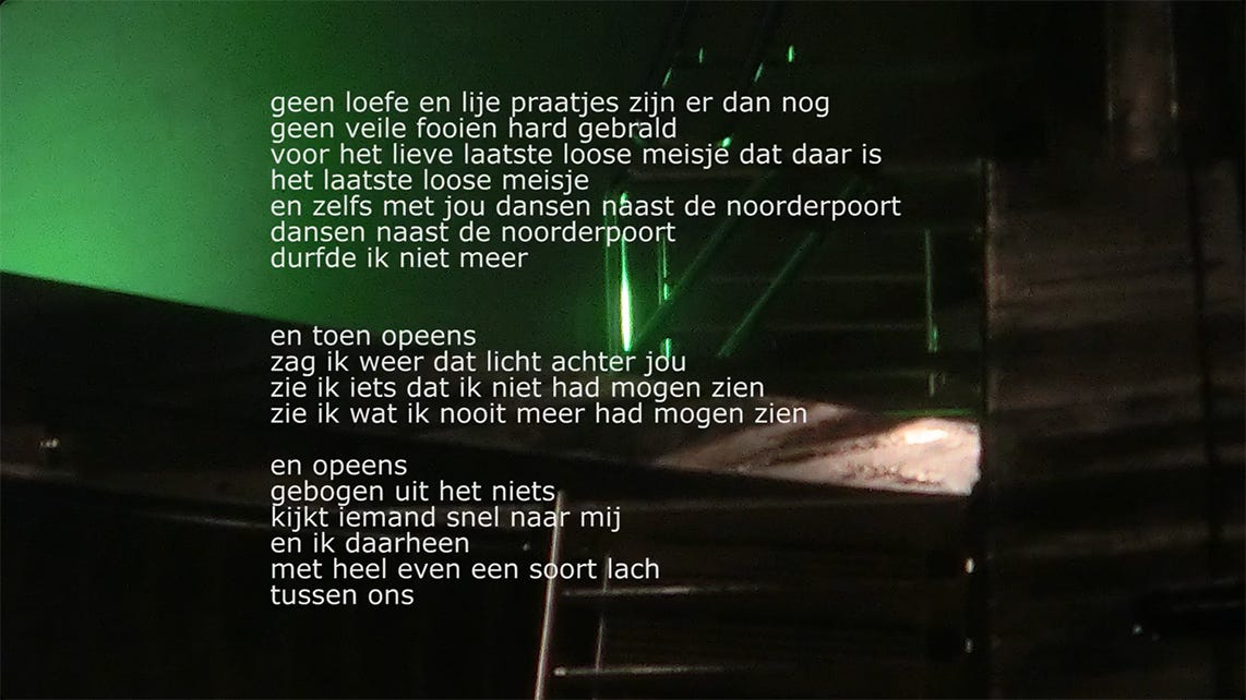 De teksten van het album 'Onder de wolken, boven de zon.'