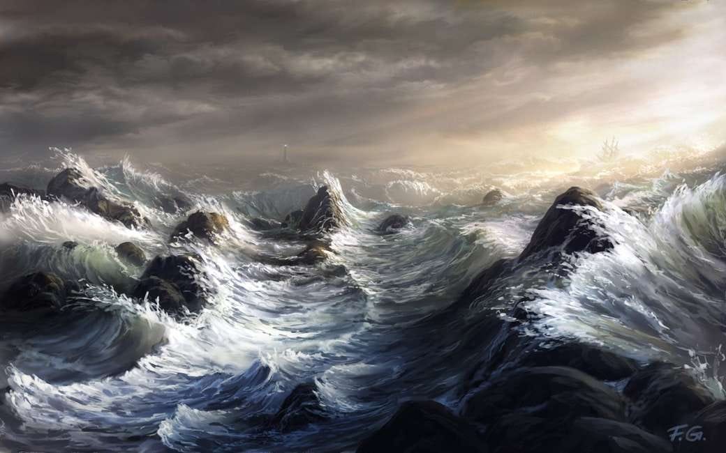 Turbulent Sea - Puzzle Factory