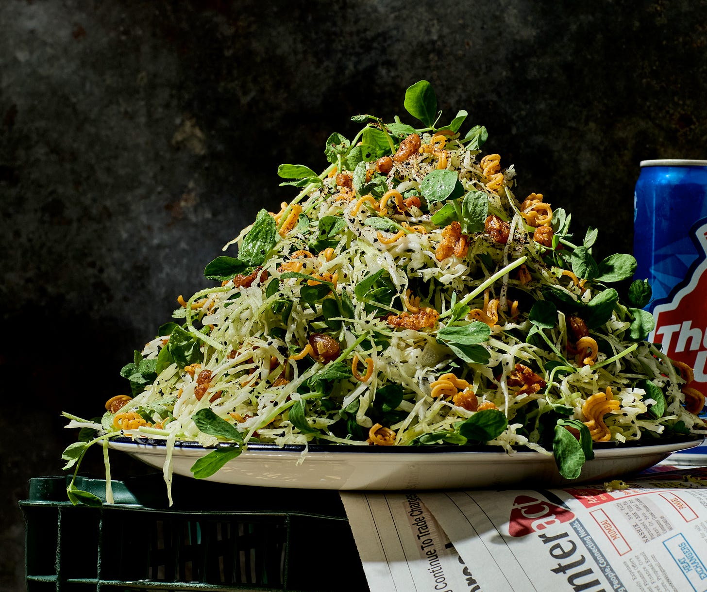 Cabbage salad recipe singju from the Diaspora Spice Co. Cookbook