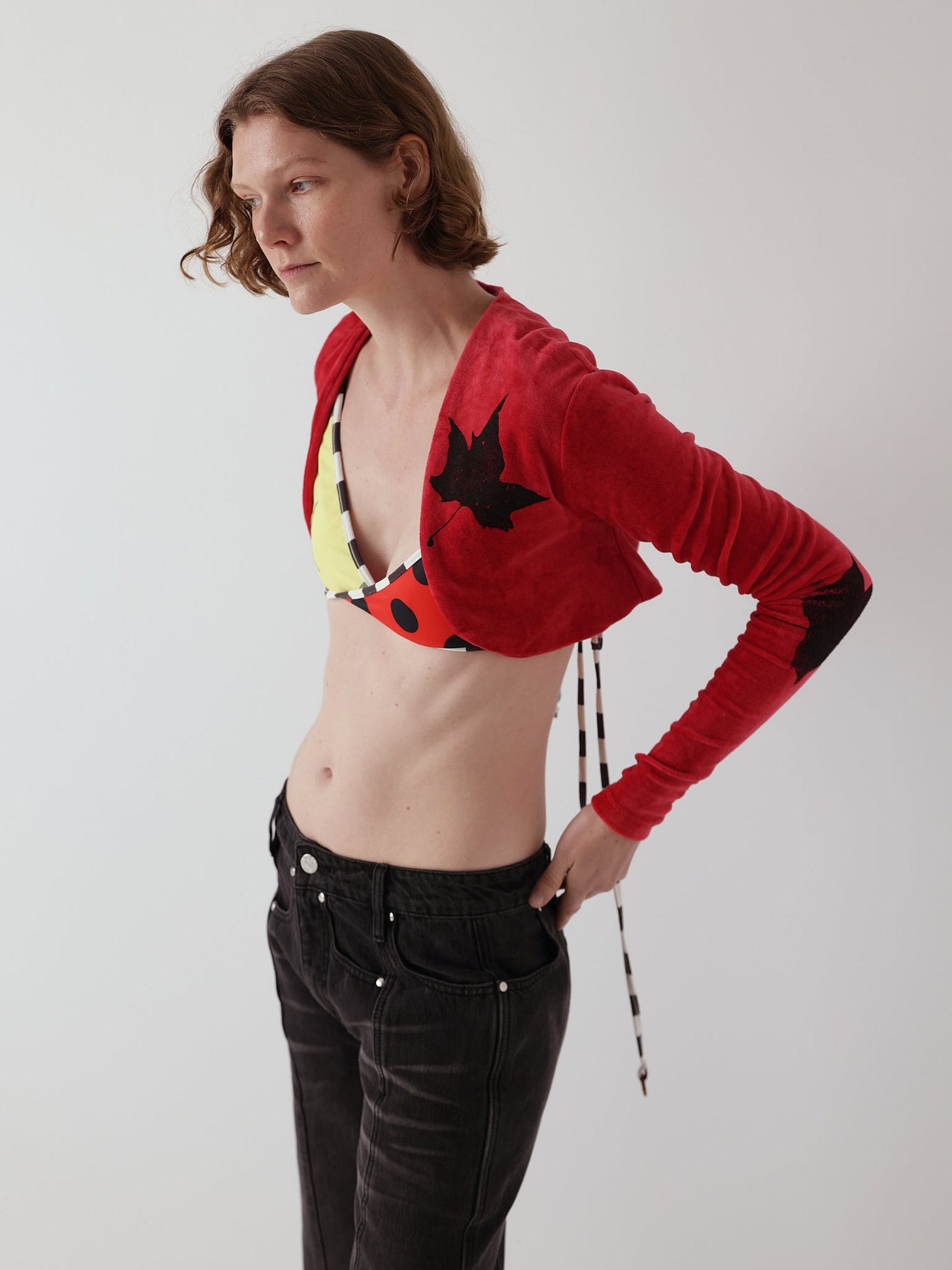 Red bolero