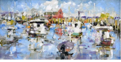 A painting of a city

Description automatically generated