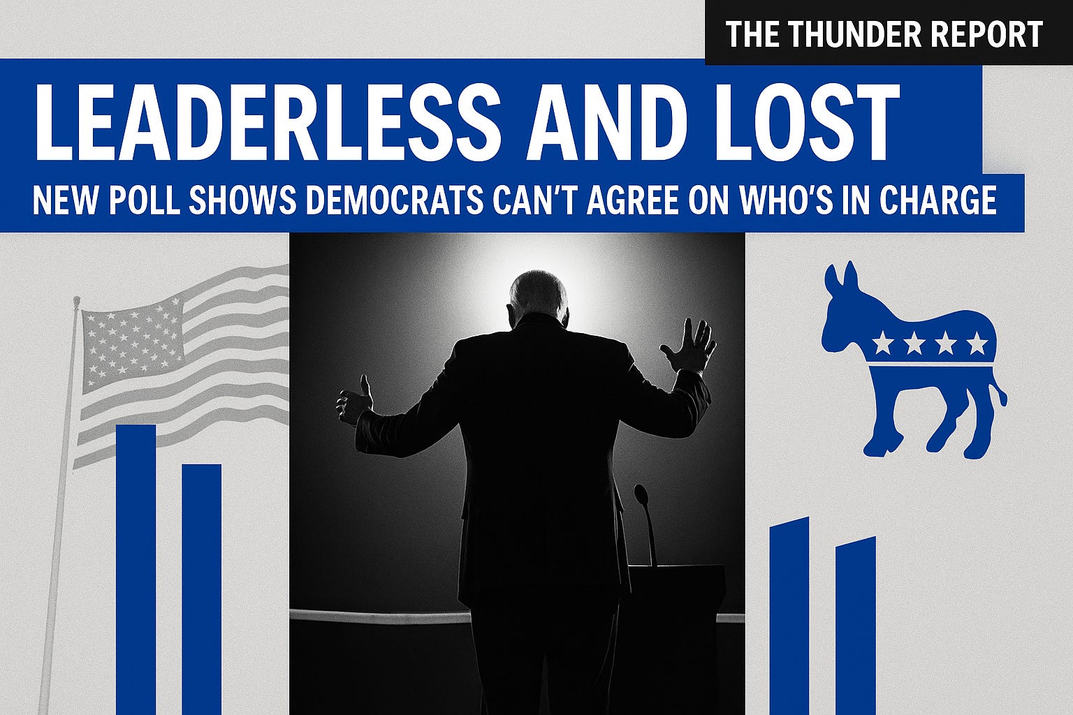 Leader Less Imag Leaderless and Lost: New Poll Shows Democrats Can’t Agree on Who’s in ...