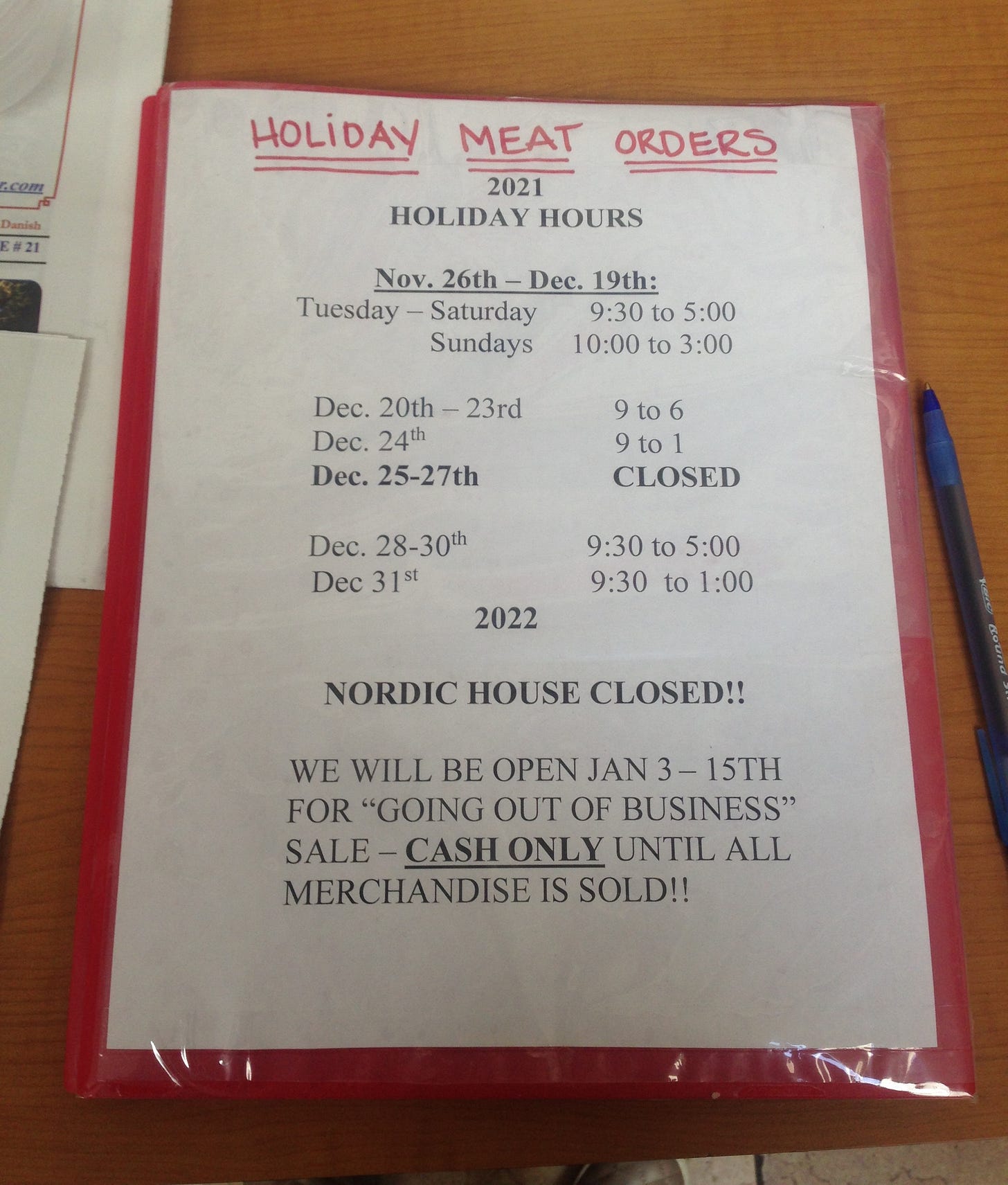 Nordic House to close in 2022