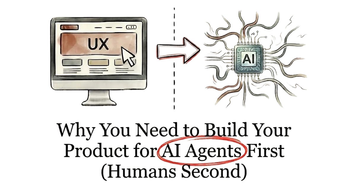 Why You Need to Build Your Product for AI Agents First