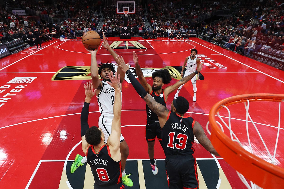 Seven games into the season, 22-year-old Brooklyn Net Cam Thomas is a top ten NBA scorer, who's causing disagreements in TrueHoop editorial meetings. MICHAEL REAVES/GETTY IMAGES