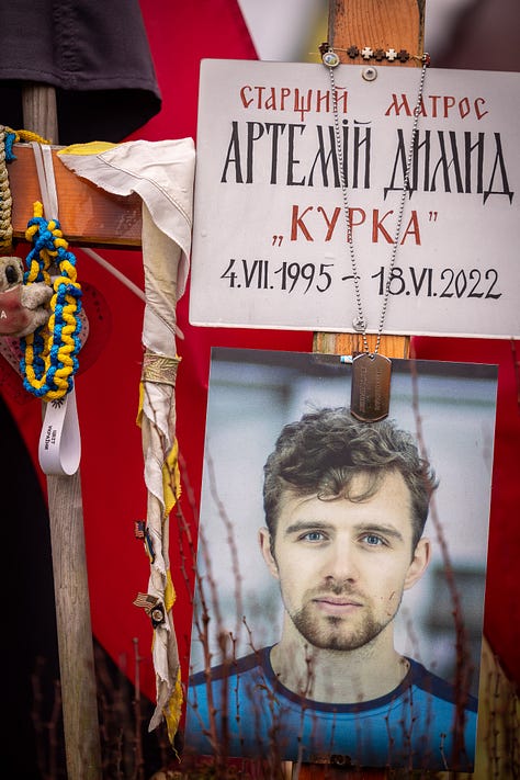 Ukrainia Heroes at Mars Field