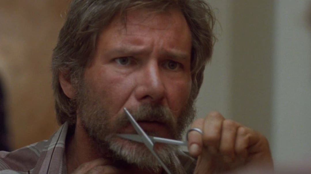 in The Fugitive (1993) Dr. Richard Kimble shaves his beard so he would look  more like Indiana Jones. : r/shittymoviedetails