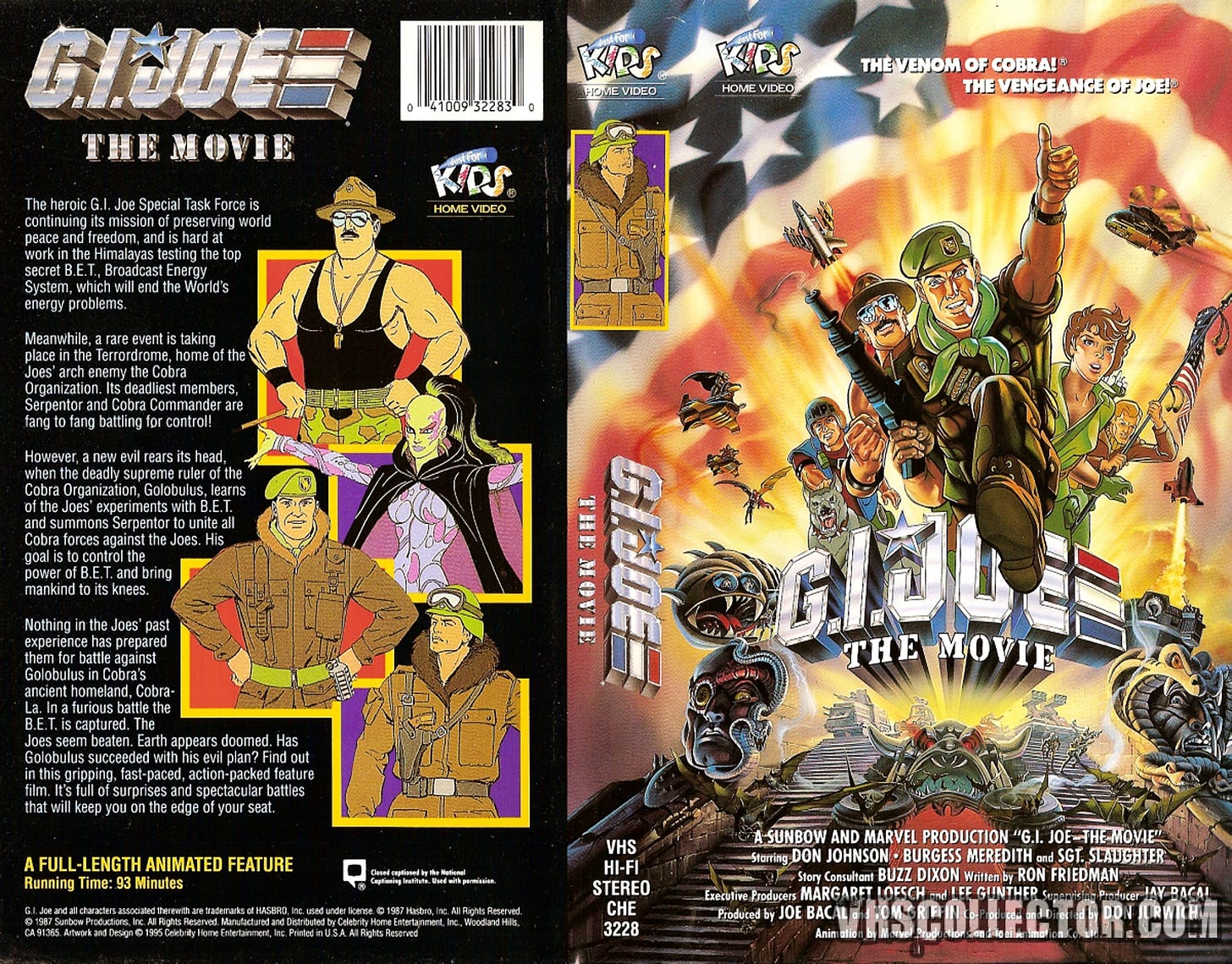 G.I. Joe: The Movie | VHSCollector.com G.I. Joe: The Movie | VHSCollector.com
