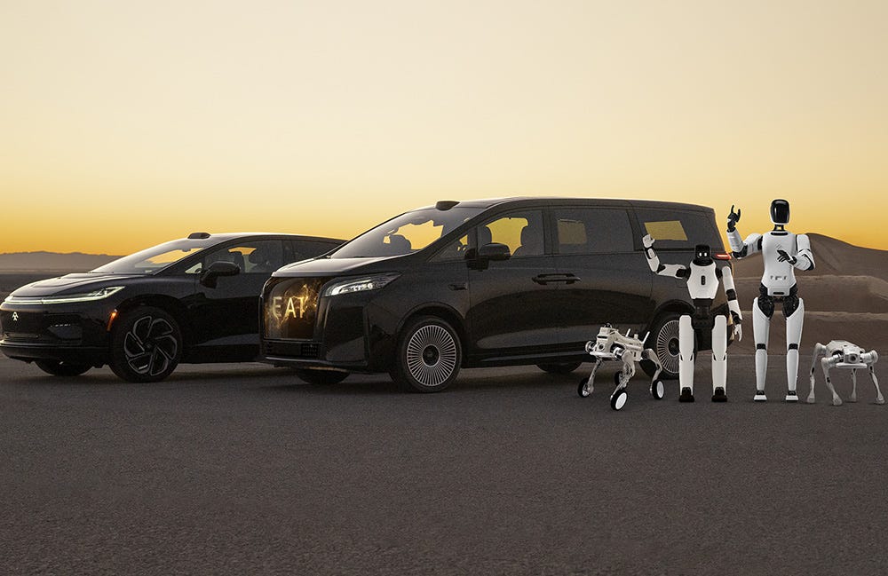 Faraday Future raises $25M in convertible notes as it pivots from EVs into a humanoid and bionic robotics company