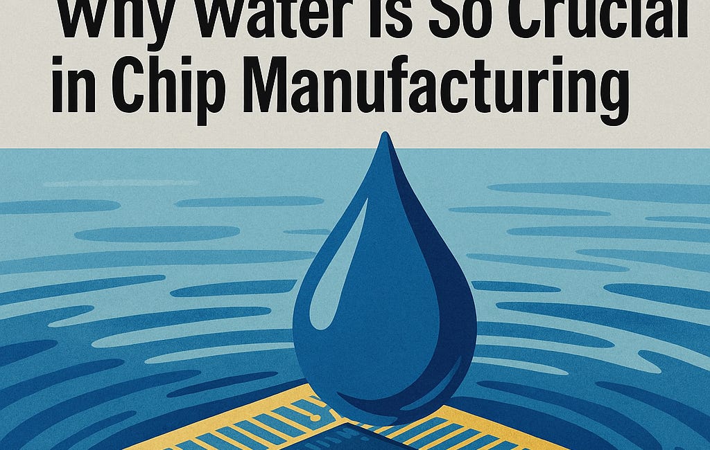 Why Water Is So Crucial in Chip Manufacturing