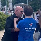 Louisiana Wingnut Rep. Clay Higgins Bulldozes Protester. WHAR ASSAULT CHARGES?