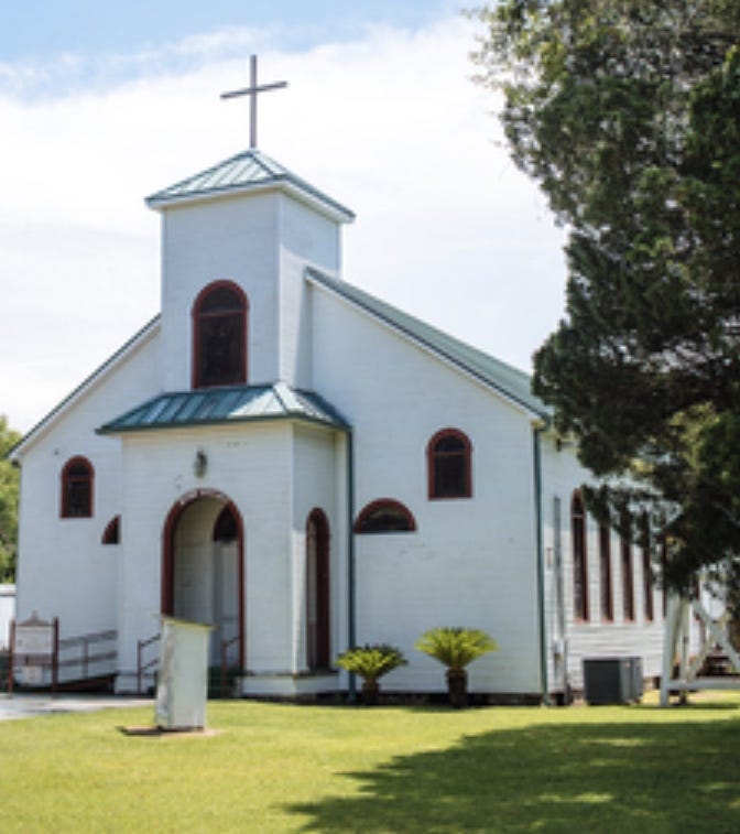 Photo of St. Lawrence Catholic Church, Chacahoula, Louisiana