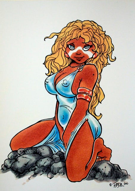 Examples of Vaughn Bode's erotica
