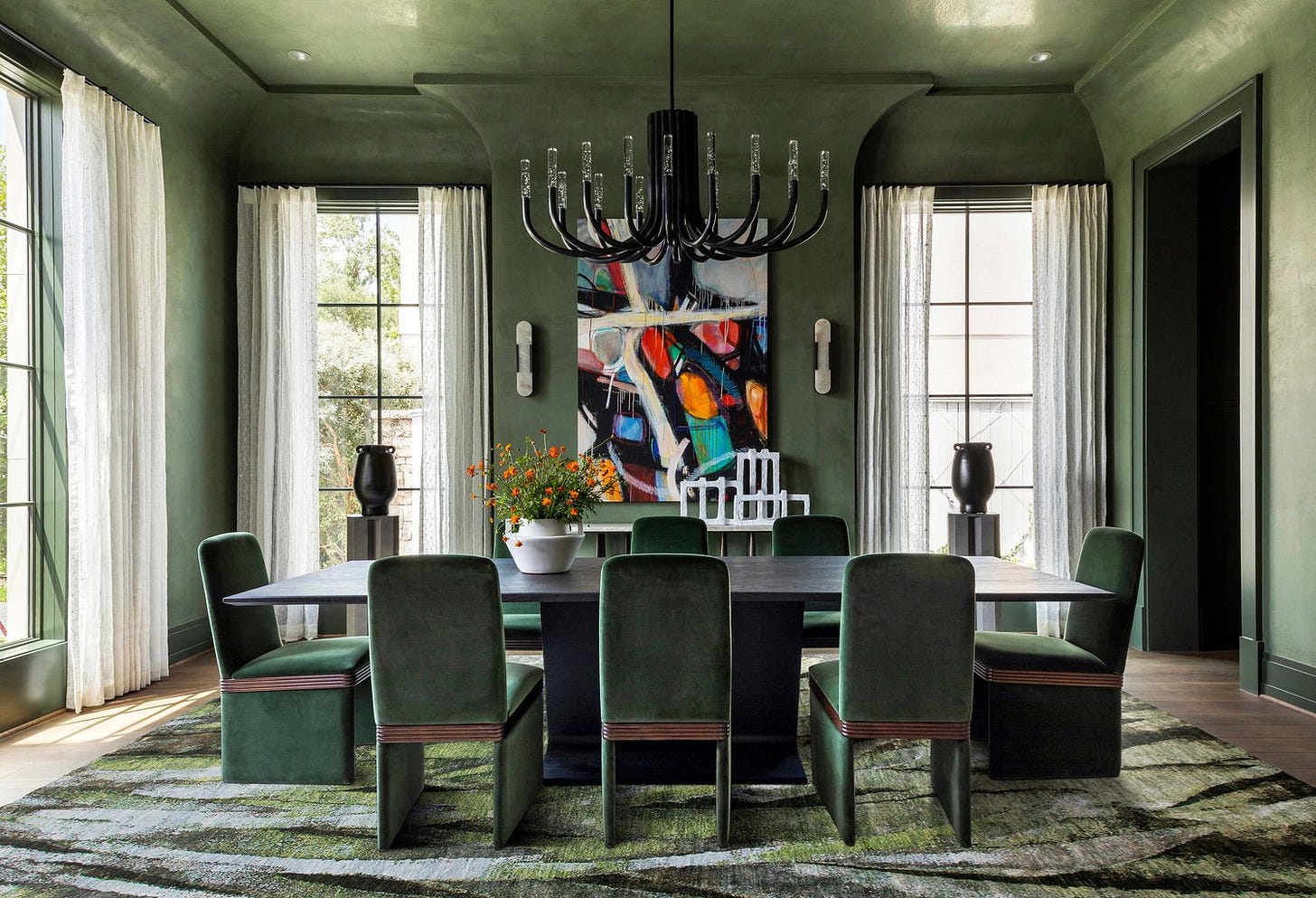 Interior design by Benjamin Johnston featured by The Polished Frame, showcasing curated entryways, sophisticated studies, and timeless modern style