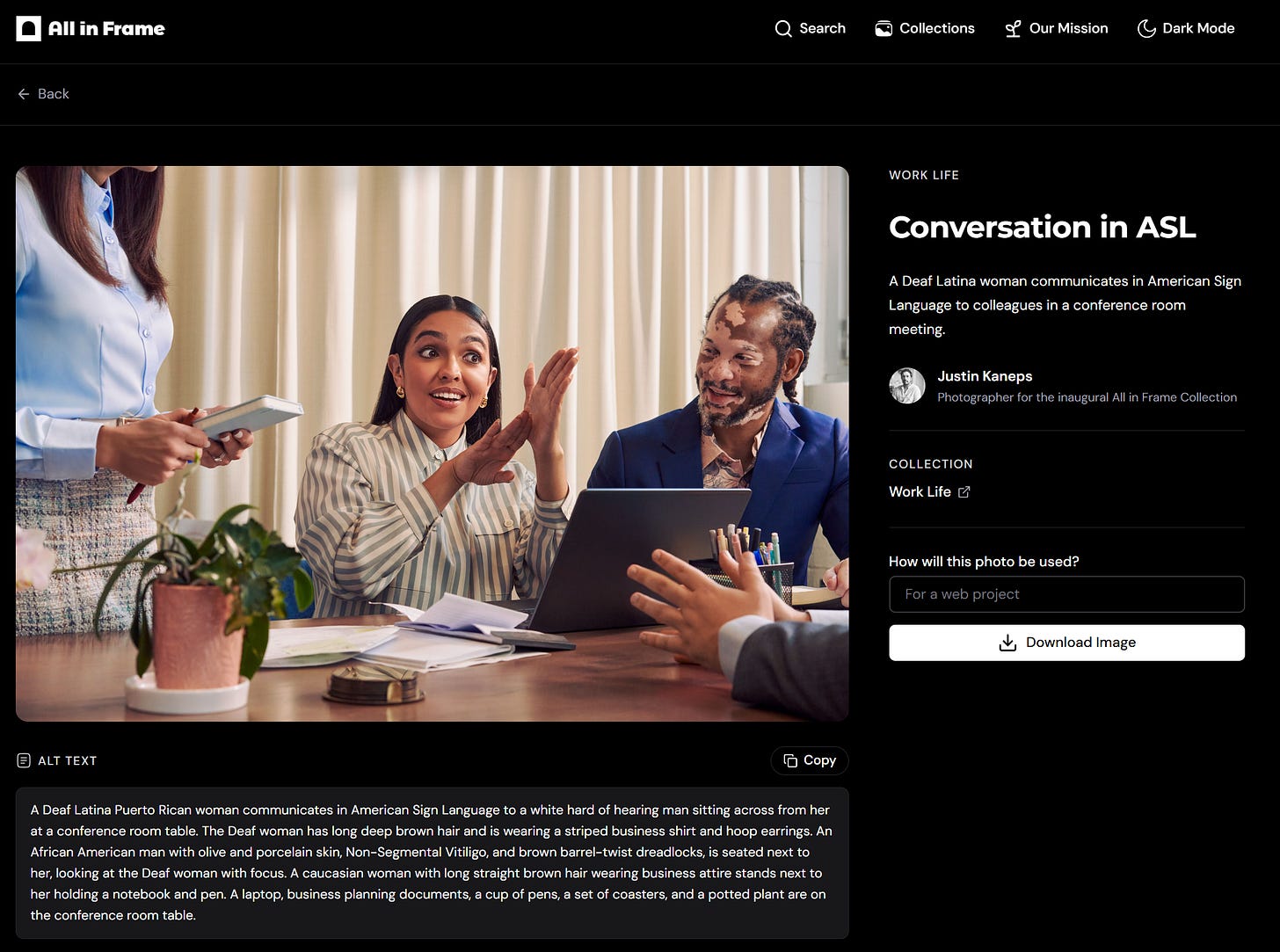 example stock image from All in Frame